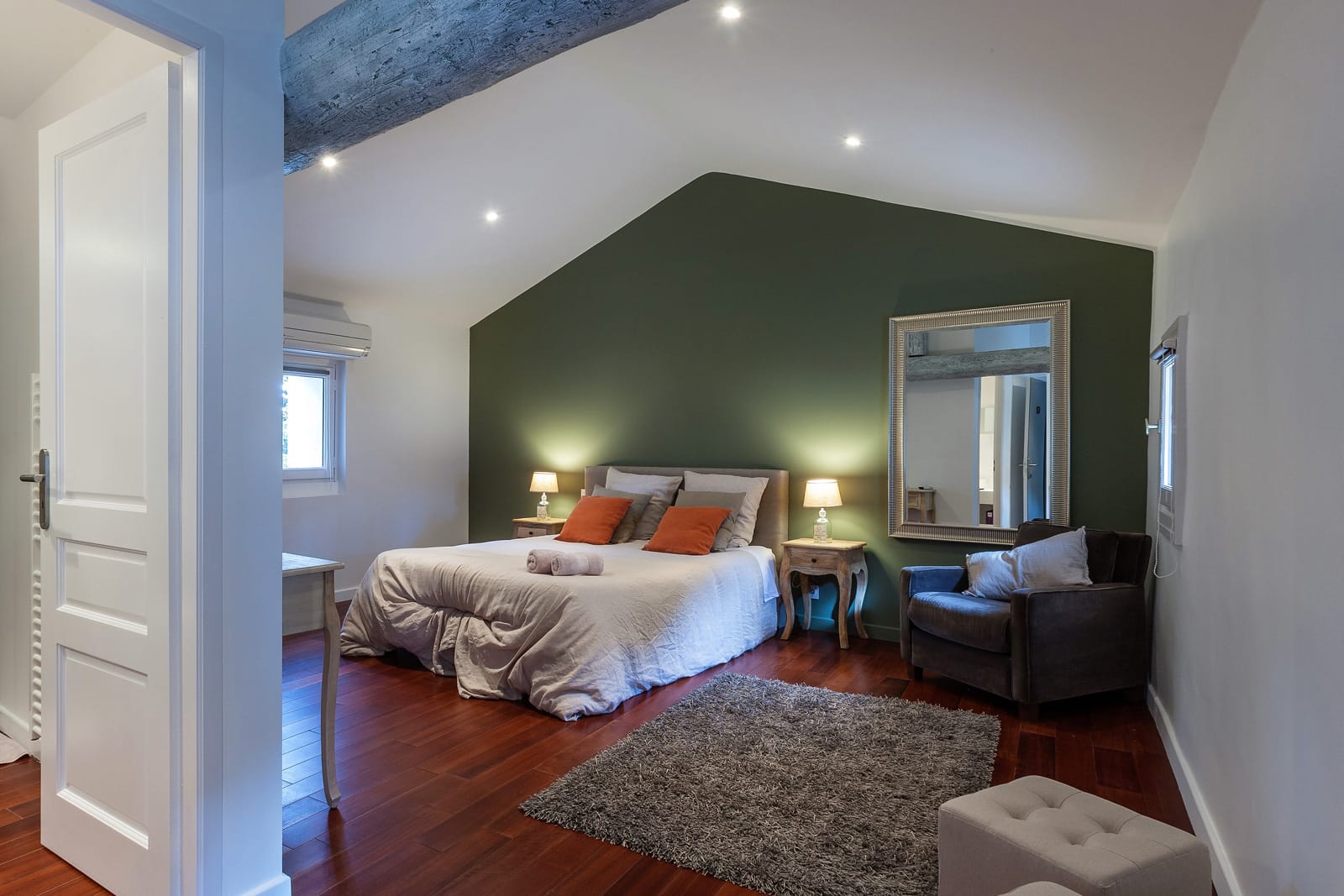 La chambre du domaine de la Grangette