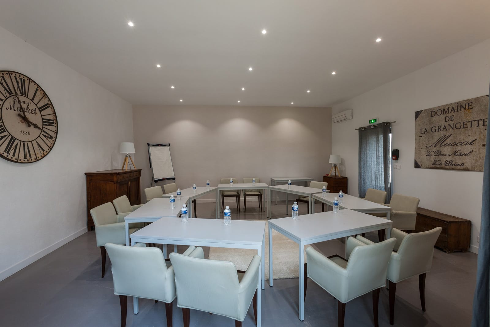 La salle du domaine de la Grangette