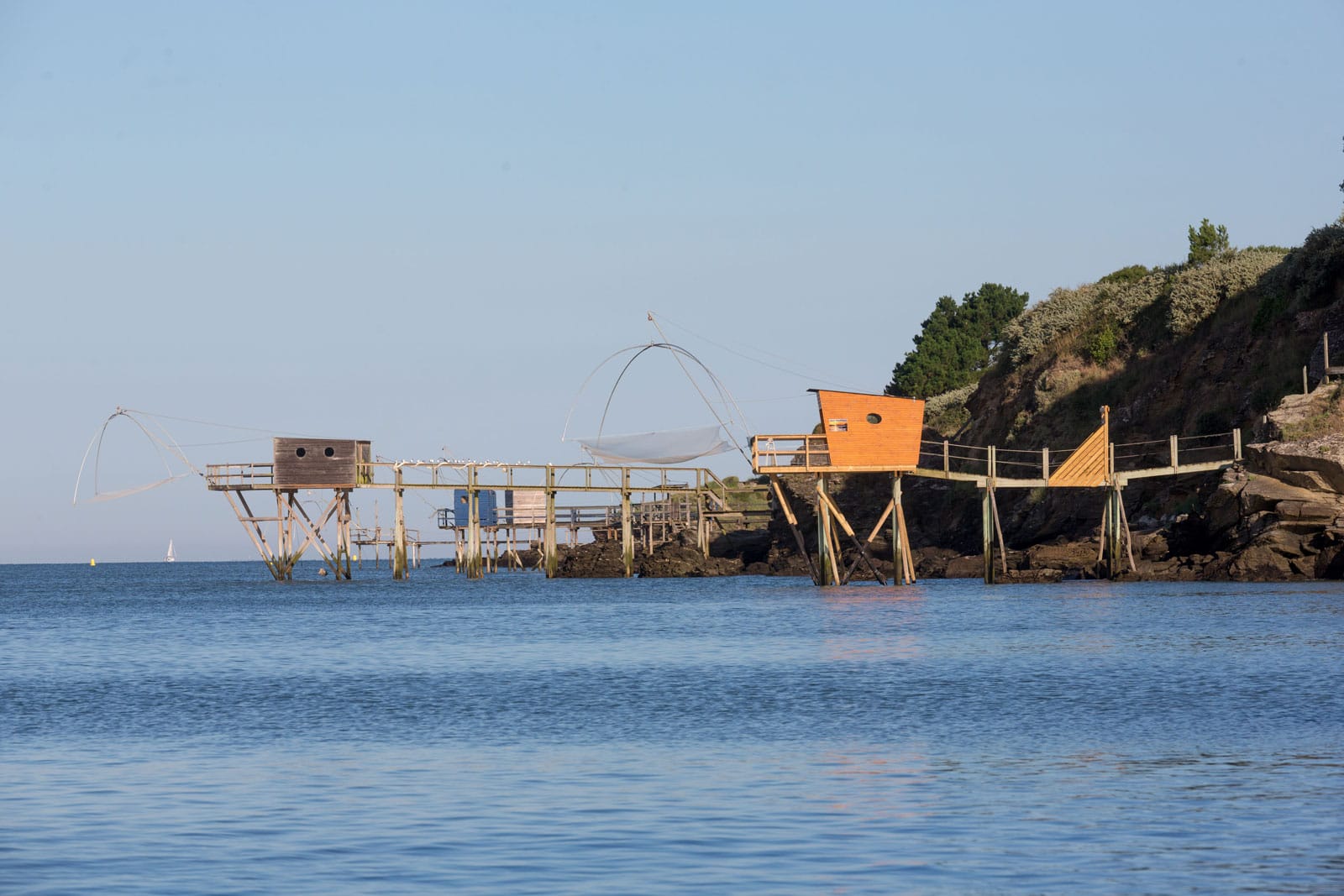Bord de mer de l'auberge la Fontaine aux Bretons